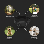 POV Collar™ Outdoor Dog Collar Camera 1080P HD CMOS
